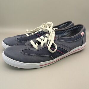 Keds Womens Retro Style Navy Blue Lace Up Low Top Tennis Sneakers Size 9.5‎